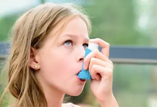 Child with Asthma